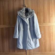 Wallis Light Grey Winter Coat