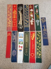 13 x Vintage Leather Bookmarks