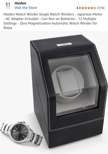 Heiden watch winder japanese - winder,