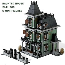 ✅*NEW*Build Blocks | Haunted House | 2064pcs + Figures (10228) ABS Plastic Kit✅