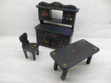 Vintage Apprentice Pieces Kitchen Furniture Set – Dresser, Table & Chair