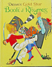 1973 HB Dean's Gold Star Book of Nursery Rhymes Janet Anne Grahame Johnstone
