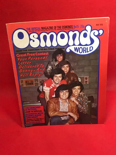 Osmonds world magazine may - world,