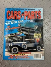 CARS & PARTS August 1999--Paris, MI salvage yard, Hudson history, Woodie resto +