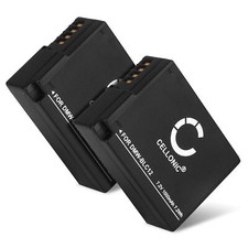2x Battery for Panasonic Lumix