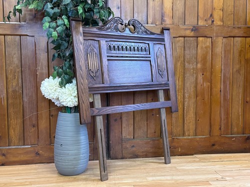 Old charm carved solid oak - carved,