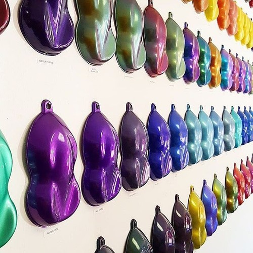 Epoxy resin metallic - resin, pearl