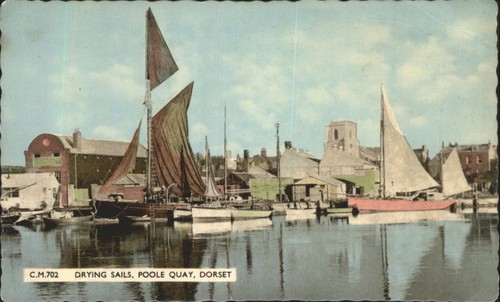 Vintage sunray series postcard - series,