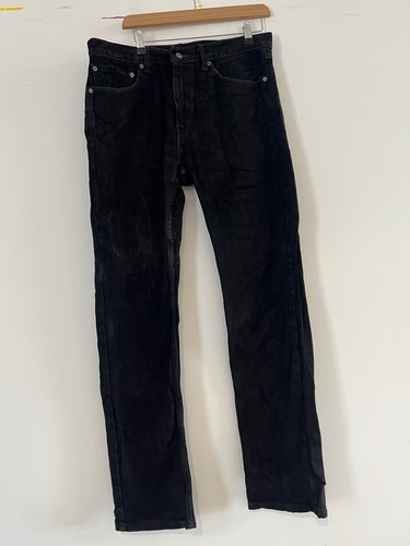 Levi 505 jean black denim - jean,