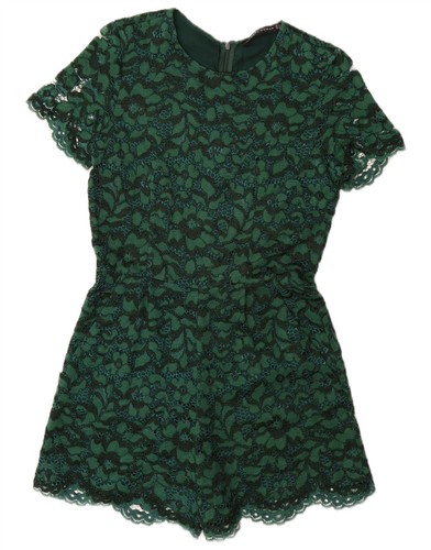 Zara womens lace playsuit - playsuit, 6