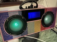 Wireless Express BOOMBOX LED Lights Speaker