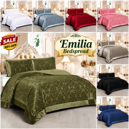Bedspread quilted bed throw - bedspread,