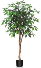 Large Artificial Ficus -AUCTION Tree 120cm Tall Artificial Plants Indoor --
