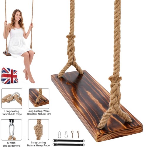 Wood tree swing - wood, seat