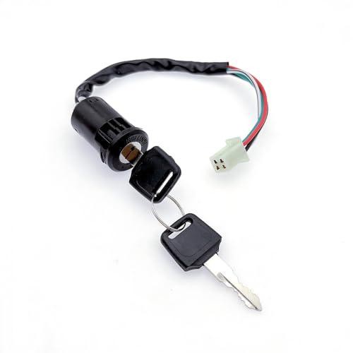 Wire ignition key switch - 4-, for