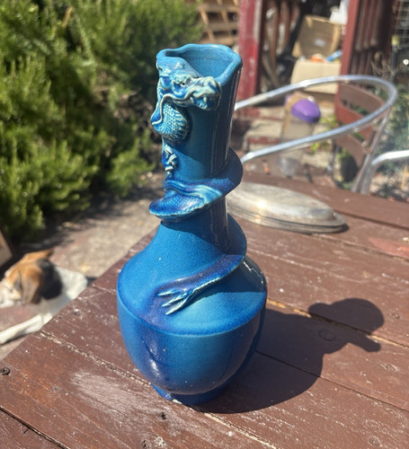 This blue ceramic - is,