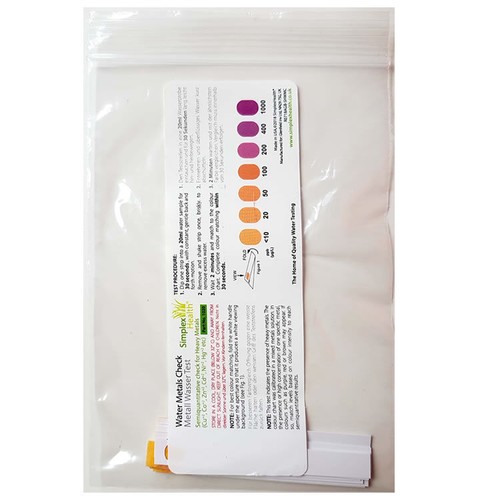 Heavy metals water test - metals,