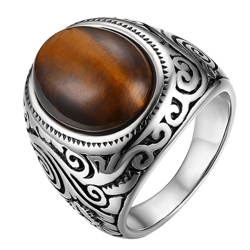 Men retro silver tone - retro,
