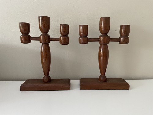 Pair modernist arm candle - pair,