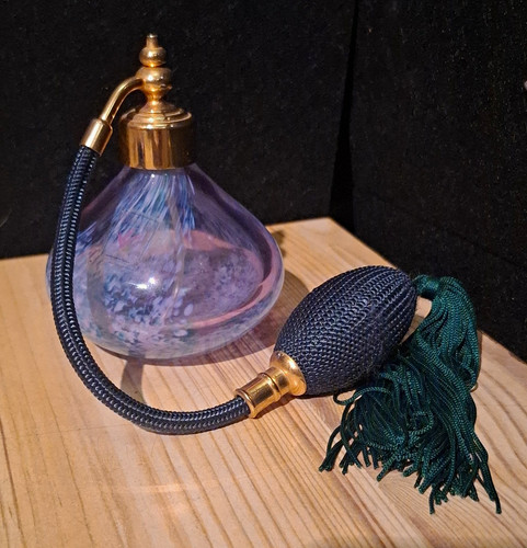 Caithness purple glass perfume - purple,
