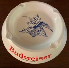 Budweiser Ashtray Embroidered