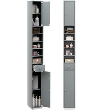 Bathroom Tall Cabinet Slim