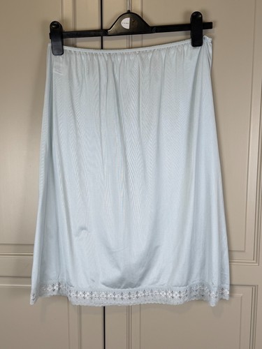 Vintage satin skirt - vintage, slip