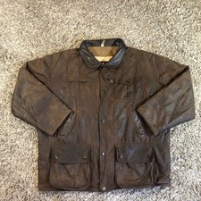 BARBOUR Bushman Brown Wax
