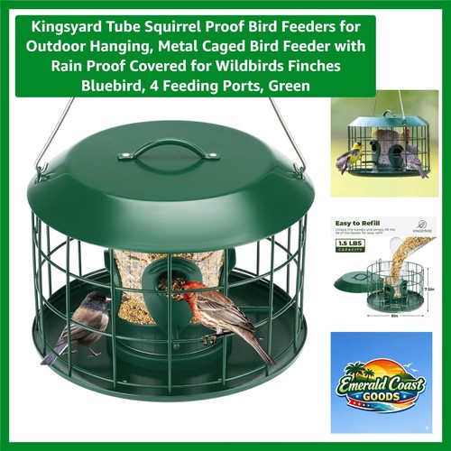 Spacious squirrel proof - spacious,