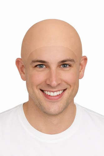 Latex rubber bald cap - latex,