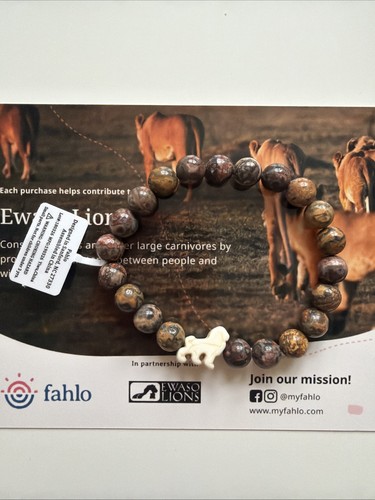 New fahlo bracelet lion - new,