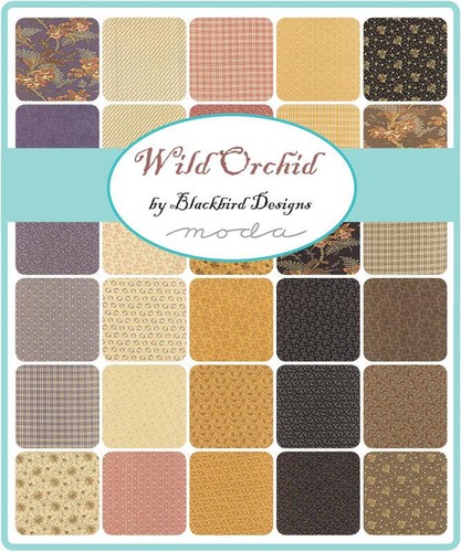 Wild orchid charm pack - wild,