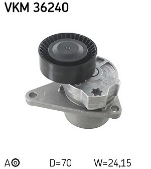 Skf tensioner pulley for - skf,