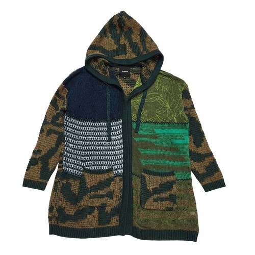 Desigual green blue - blue, front