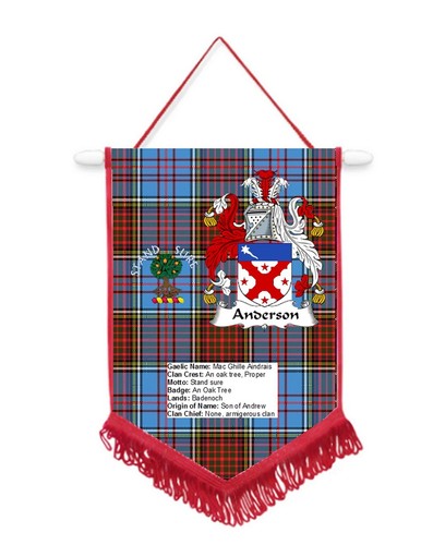 Anderson scottish clan car - scottish,