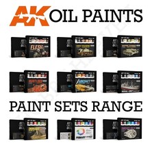 Ak Interactive Abteilung 502 Oils Sets Full Range Combined Shipping