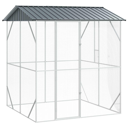 Bird cage anthracite - cage,