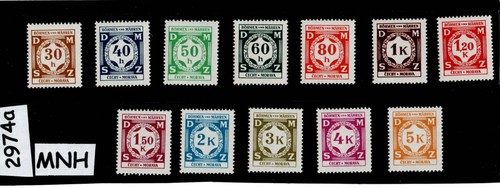 Mnh stamp set 001 012 - 001-012, 1941