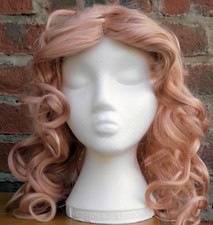 Womens Long Wavy Light Auburn