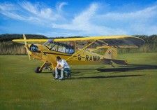 Piper Cub "first solo" by Dan