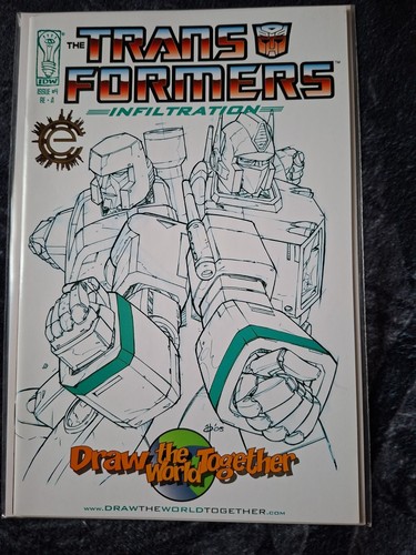 Idw transformers infiltration - transformers,