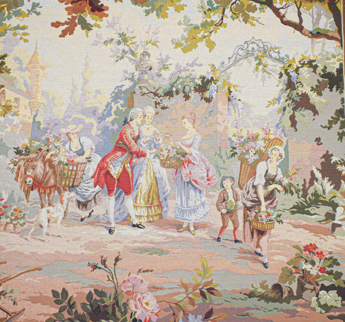 61x59 french rococo woven - 61x59",