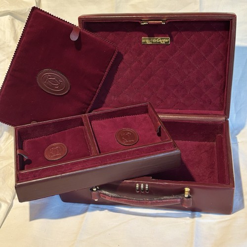 1975 cartier burgundy - 1975, leather