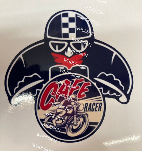 Cafe racer style - , sticker
