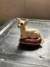 Beswick Chihuahua Dog On Cushion - No Damage