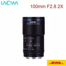 Laowa 100mm f2.8 2X Ultra Macro Lens Full Frame MF for Pentax K Canon EF Nikon F