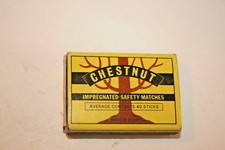 Old Empty Matchbox Chestnut