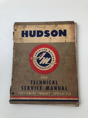 1956 hudson hornet special 8 - hudson, v-8