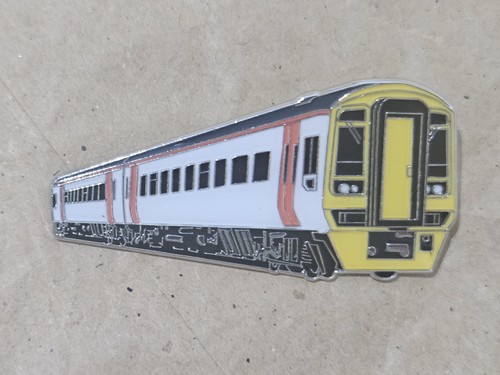 Tfw class 158 enamel brooch - tfw,
