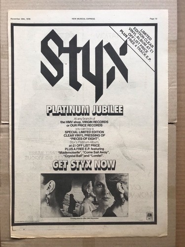 Styx pieces eight - eight, (a)